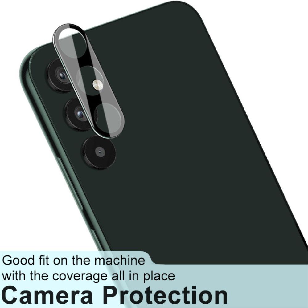 Imak Samsung Galaxy A34 Camera Lens Protector Zwart + Lens Cap Clear afbeelding 4