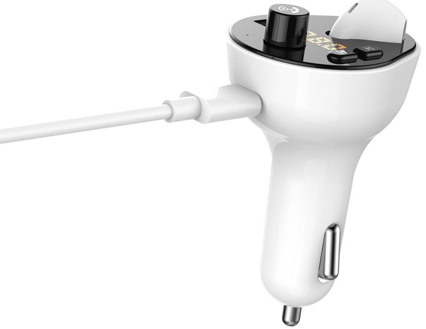 Auto Snellader met Bluetooth 5.0 Muziek FM Transmitter + Oordopje afbeelding 11