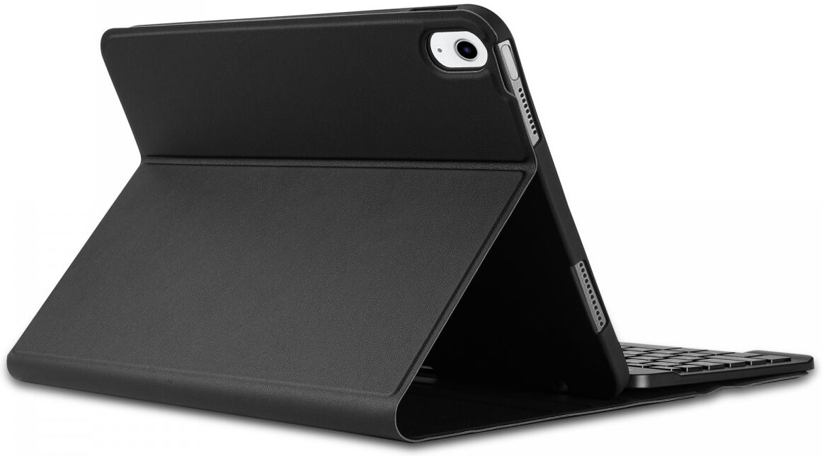 Buddi Zuna iPad 11 2025 / 10.9 2022 Hoes met QWERTY Toetsenbord Book Case Zwart afbeelding 6