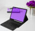 Buddi Zuna iPad 11 2025 / 10.9 2022 Hoes met QWERTY Toetsenbord Book Case Zwart afbeelding 9