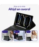 Buddi Zuna Samsung Galaxy Tab S6 Lite Hoes met Toetsenbord Book Case Zwart