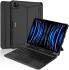 Buddi Thorn iPad Air (2022/2020) Hoes met QWERTY Toetsenbord Book Case Zwart afbeelding 2