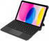 Buddi Thorn iPad 11 2025 / 10.9 2022 Hoes met QWERTY Toetsenbord Book Case Zwart afbeelding 6