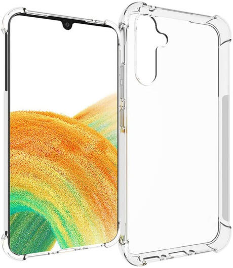 Samsung Galaxy A34 Hoesje Schokbestendig en Dun TPU Transparant afbeelding 11