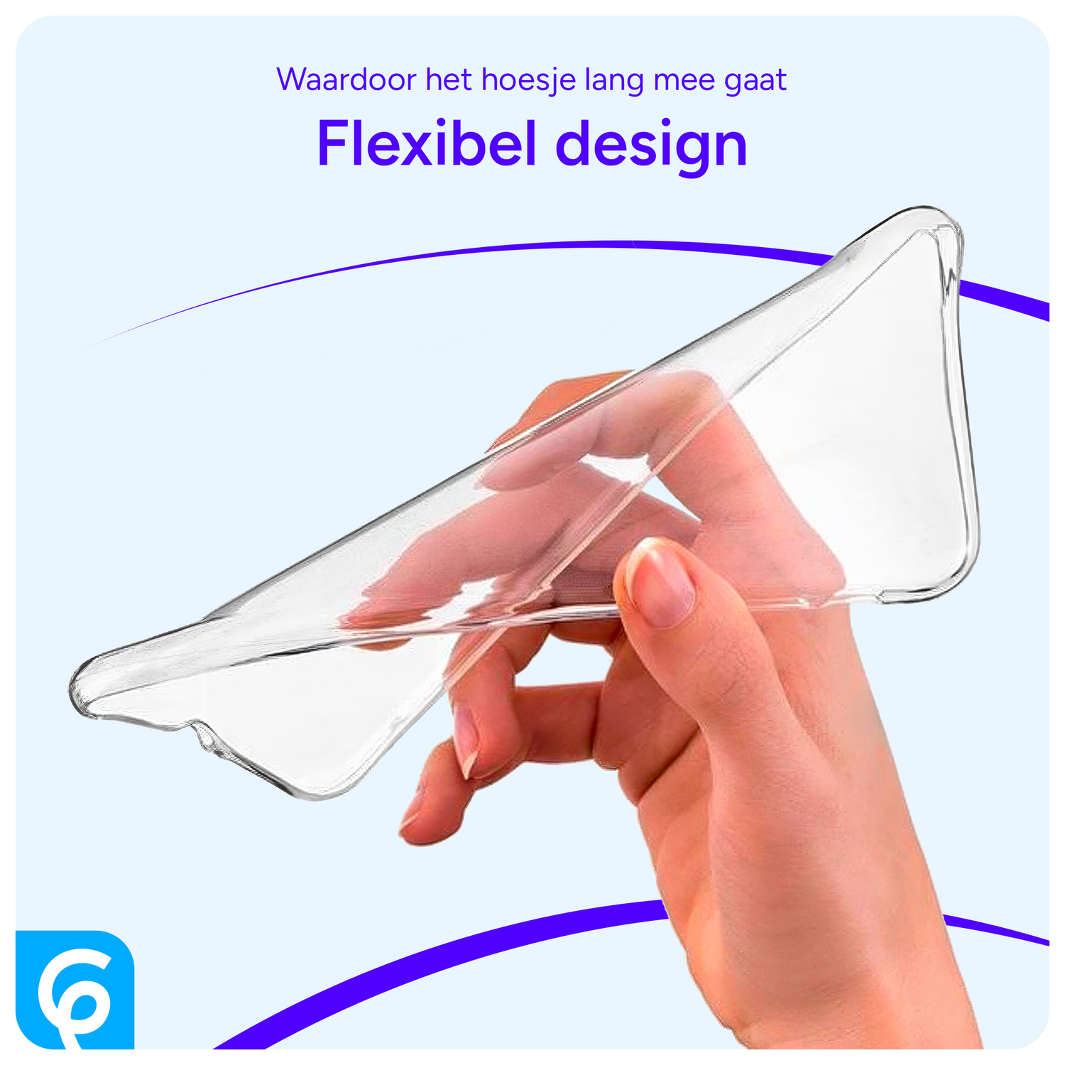 Samsung Galaxy A54 Hoesje Schokbestendig en Dun TPU Transparant afbeelding 6