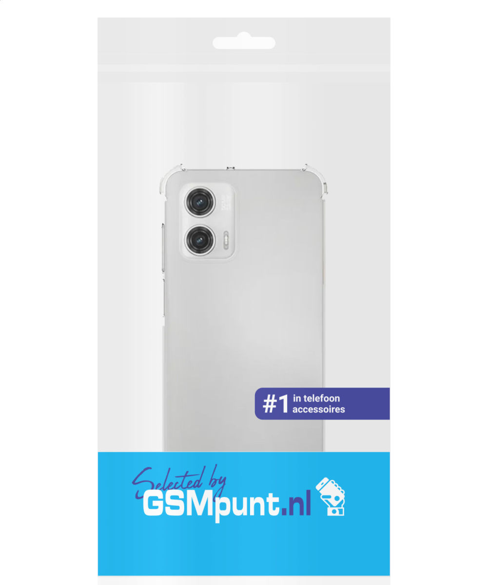 Motorola Moto G73 Hoesje Schokbestendig en Dun TPU Transparant afbeelding 10