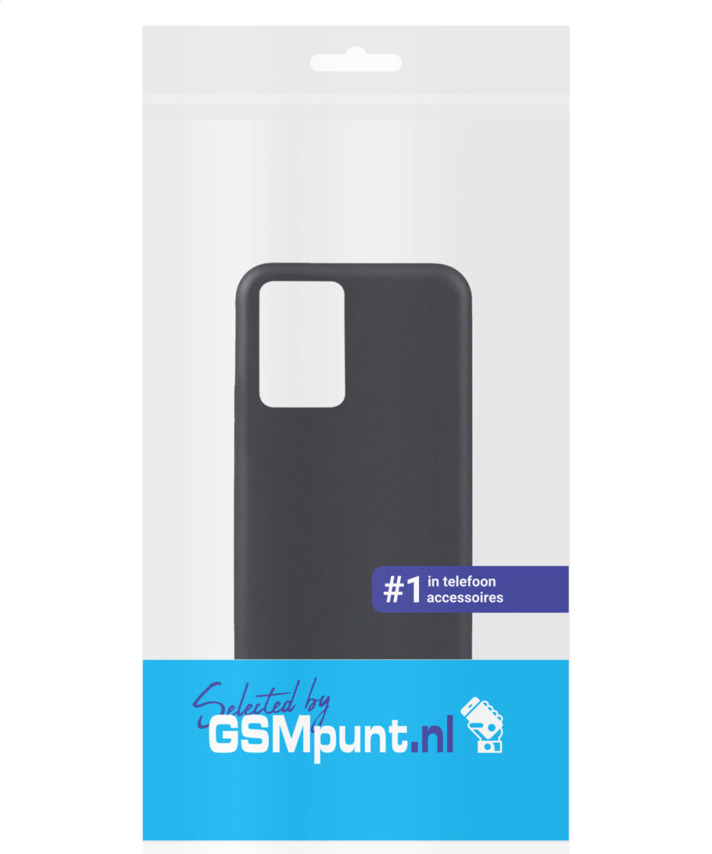 OnePlus Nord CE 3 Hoesje Dun TPU Matte Back Cover Zwart afbeelding 5