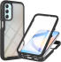 Samsung Galaxy A24 Hoesje Full Protect 360° Cover Hybride Zwart afbeelding 1