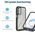 Samsung Galaxy A24 Hoesje Full Protect 360° Cover Hybride Zwart afbeelding 2