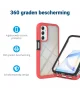 Samsung Galaxy A24 Hoesje Full Protect 360° Cover Hybride Rood