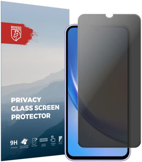 Rosso Samsung Galaxy A34 9H Tempered Glass Screen Protector Privacy afbeelding 1