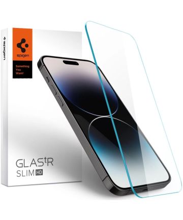 Spigen Glas t.R Slim iPhone 14 Pro Max Screen Protector Transparant Screen Protectors