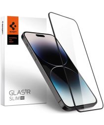 Spigen Glas t.R Slim iPhone 14 Pro Max Screen Protector Zwart
