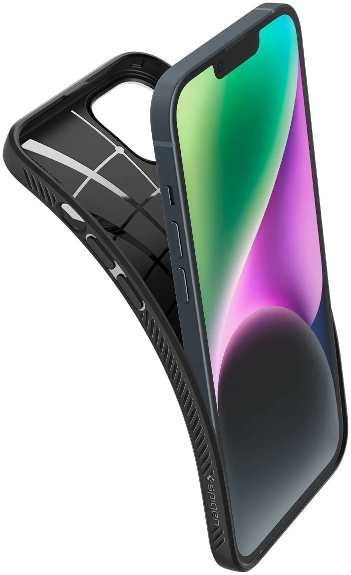 Spigen Liquid Air Apple iPhone 14 Plus Hoesje Back Cover Zwart afbeelding 2
