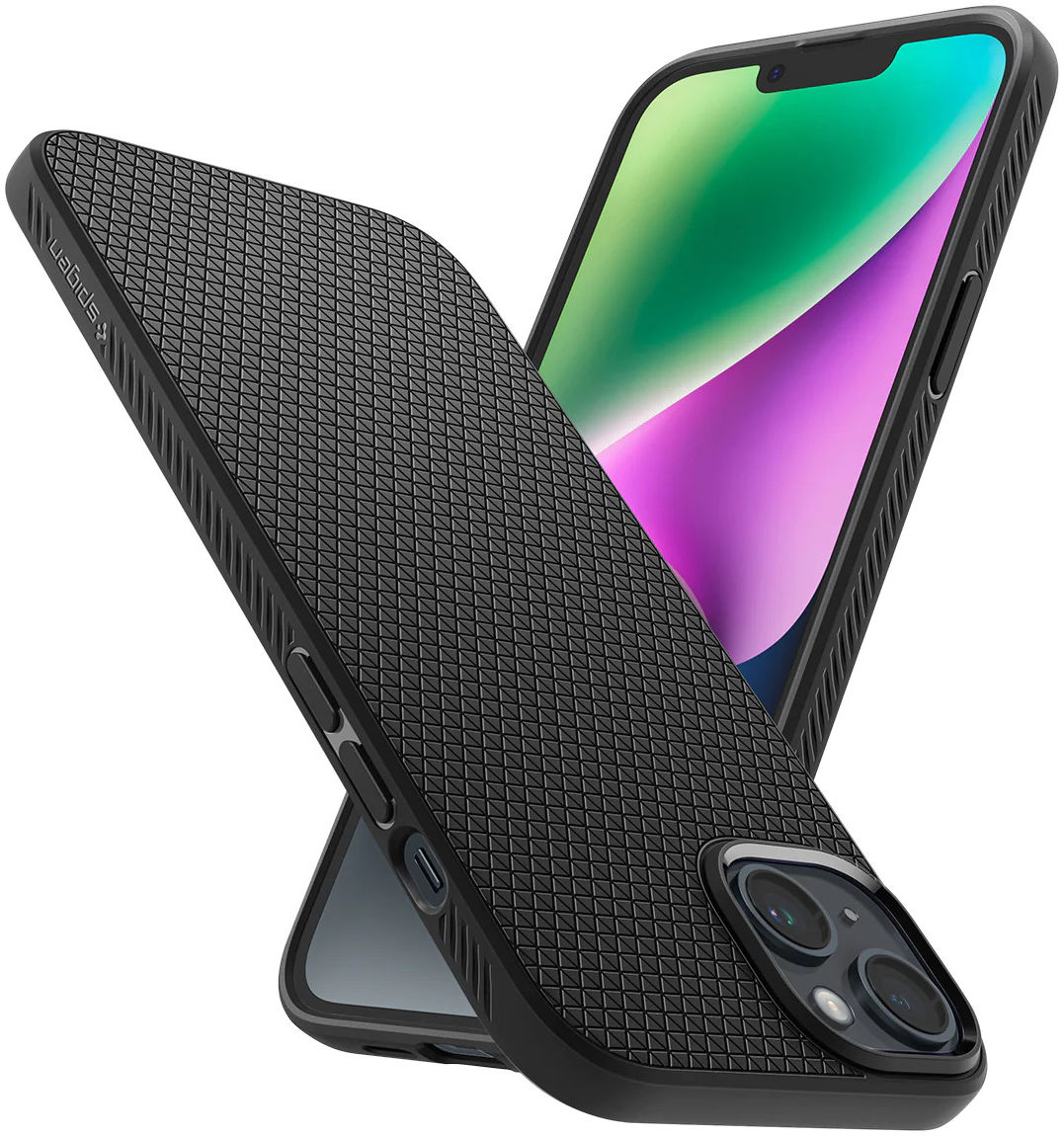 Spigen Liquid Air Apple iPhone 14 Plus Hoesje Back Cover Zwart afbeelding 10
