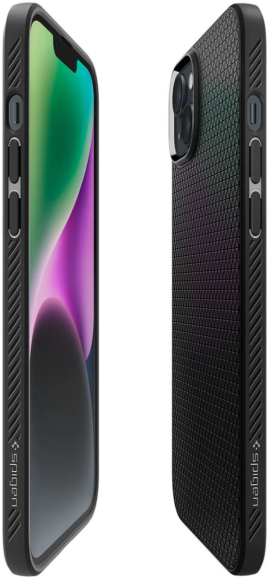 Spigen Liquid Air Apple iPhone 14 Plus Hoesje Back Cover Zwart afbeelding 11