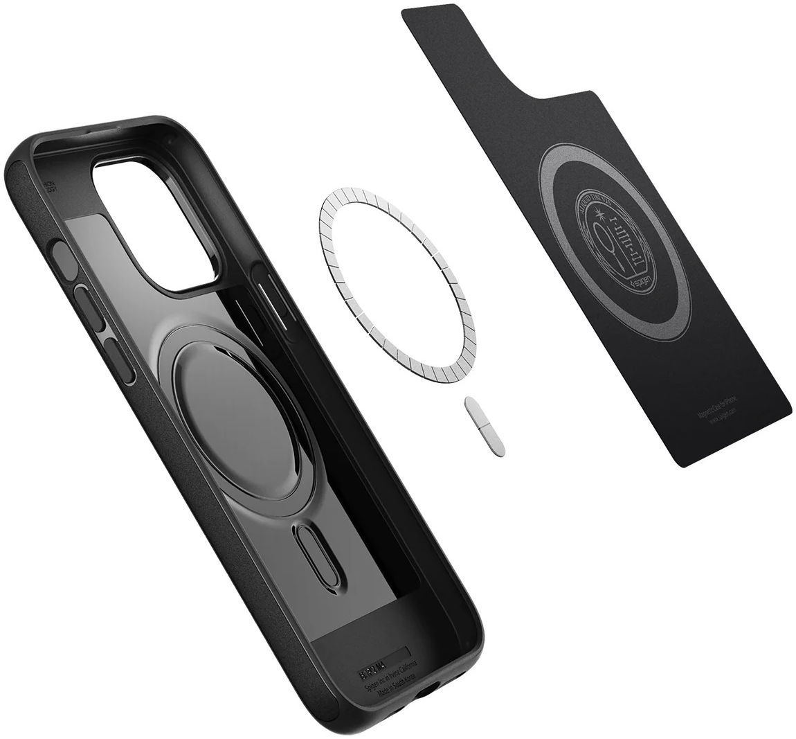 Spigen Mag Armor Apple iPhone 14 Pro Max Hoesje MagSafe Zwart afbeelding 12