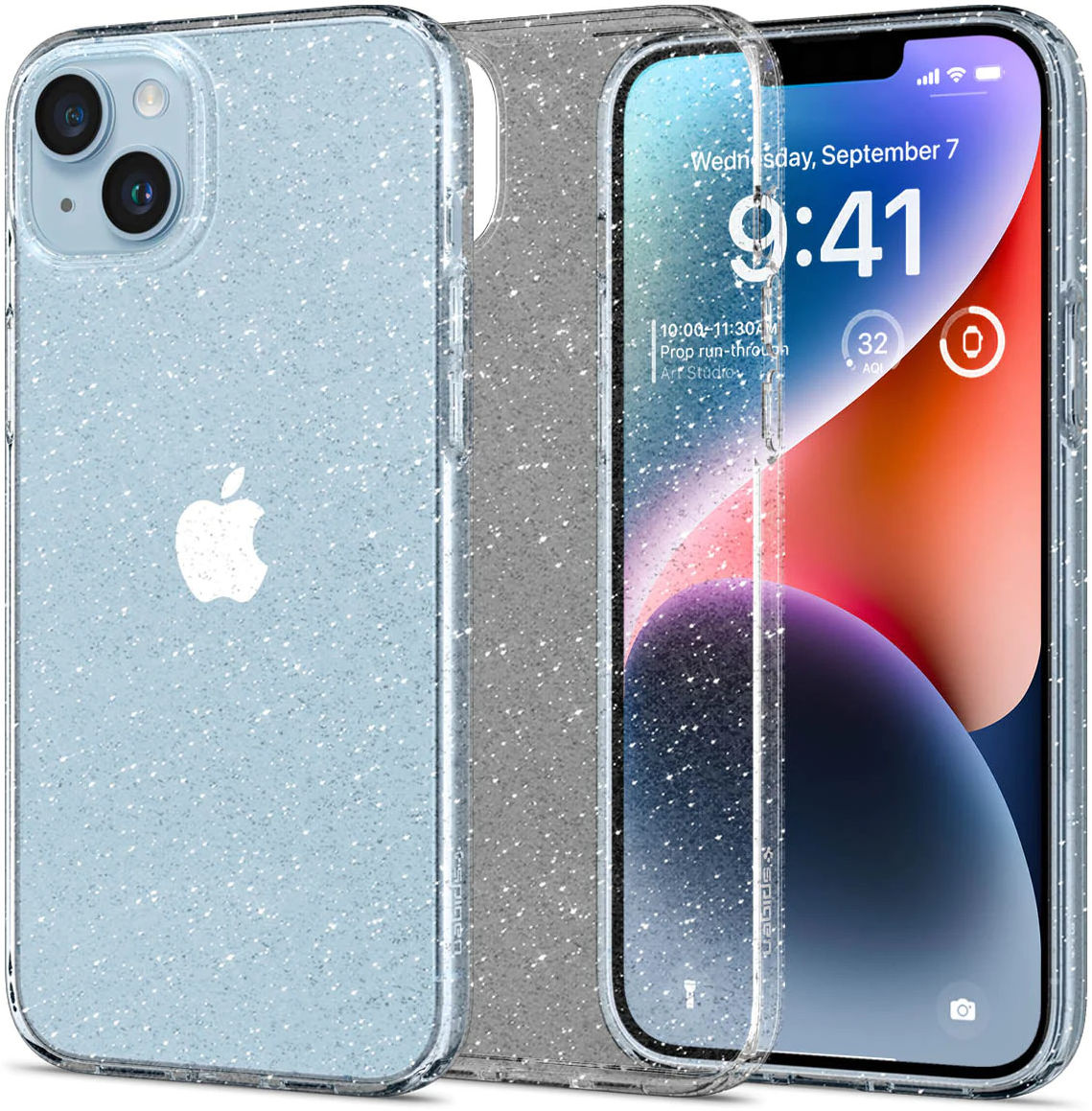 Spigen Liquid Crystal Apple iPhone 14 Plus Hoesje Glitter afbeelding 1