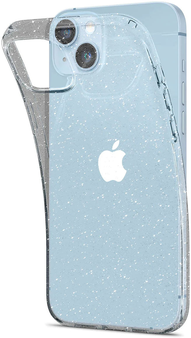 Spigen Liquid Crystal Apple iPhone 14 Hoesje Back Cover Glitter GSMpunt.nl