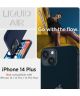 Spigen Liquid Air Apple iPhone 14 Plus Hoesje Back Cover Blauw