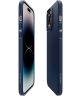Spigen Liquid Air Apple iPhone 14 Pro Max Hoesje Back Cover Blauw