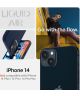 Spigen Liquid Air Apple iPhone 14 Hoesje Back Cover Blauw