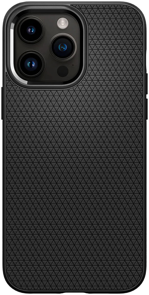 Spigen Liquid Air Apple iPhone 14 Pro Max Hoesje Back Cover Zwart afbeelding 10