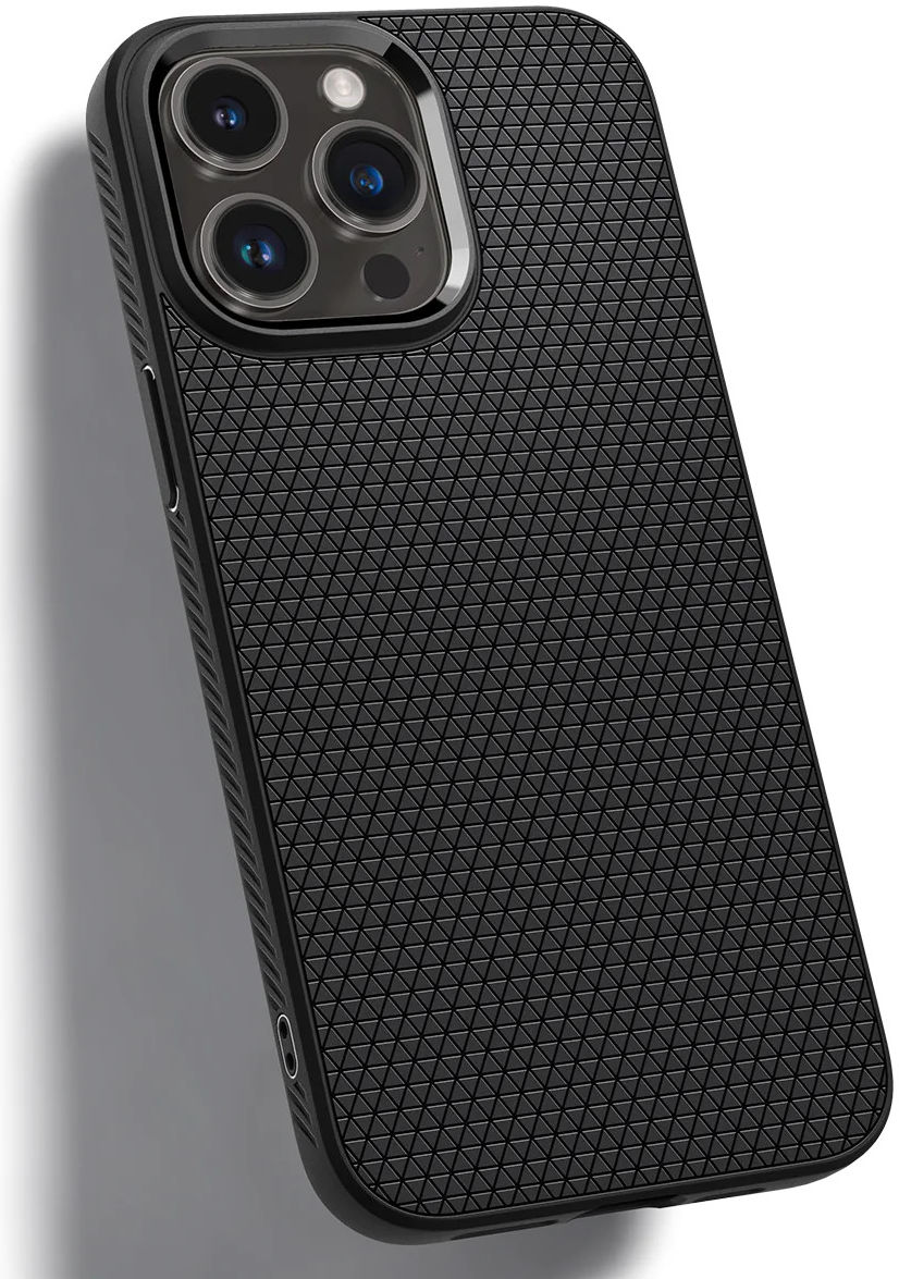 Spigen Liquid Air Apple iPhone 14 Pro Max Hoesje Back Cover Zwart afbeelding 15