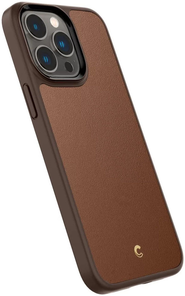Spigen Cyrill Kajuk iPhone 14 Pro Max Hoesje MagSafe Back Cover Bruin afbeelding 10
