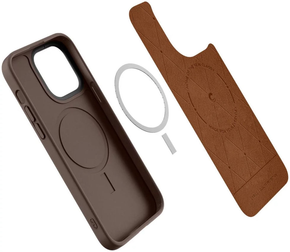 Spigen Cyrill Kajuk iPhone 14 Pro Max Hoesje MagSafe Back Cover Bruin afbeelding 12
