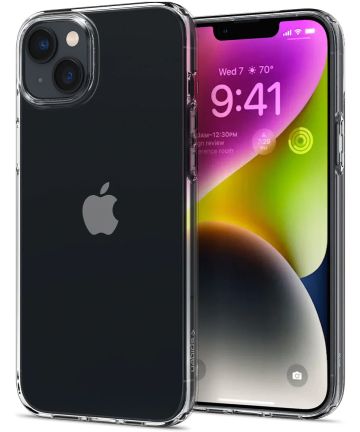 Spigen Crystal Flex Apple iPhone 14 Plus Hoesje Back Cover Transparant Hoesjes