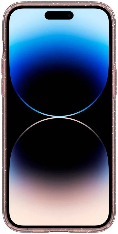 Spigen Liquid Crystal Apple iPhone 14 Pro Hoesje Glitter Roze afbeelding 10