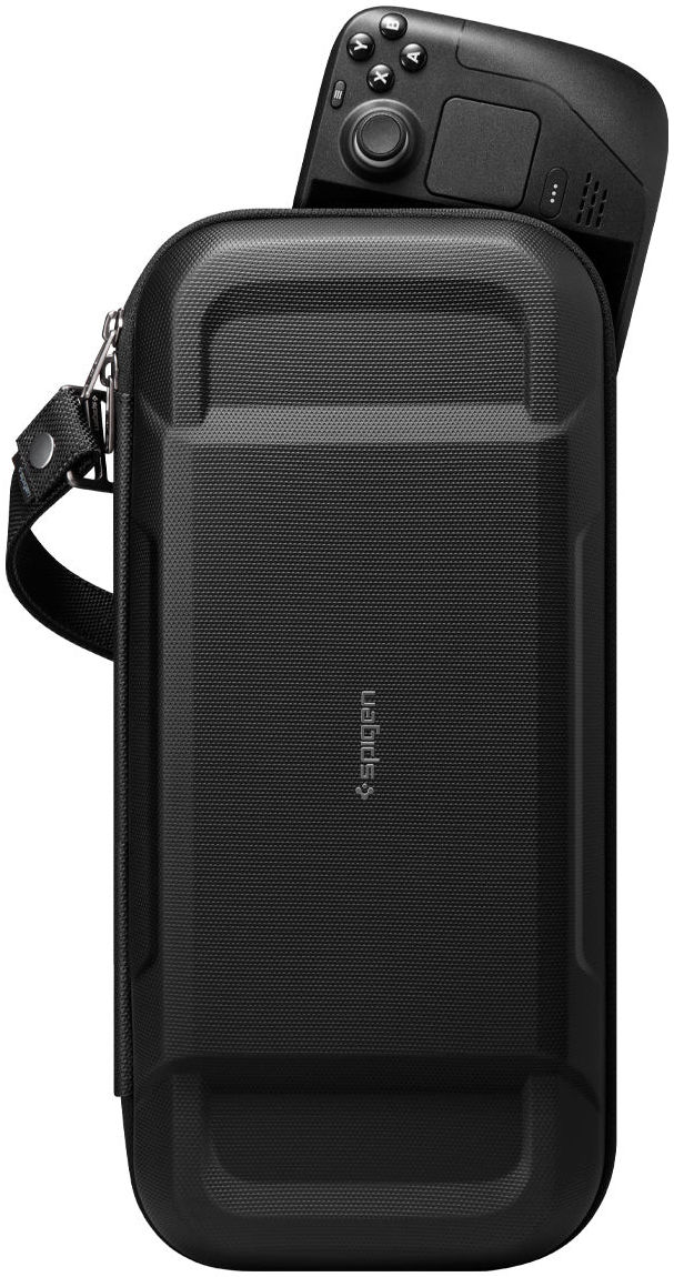 Spigen Rugged Armor Pro Valve Steam Deck Opberghoes Zwart afbeelding 15