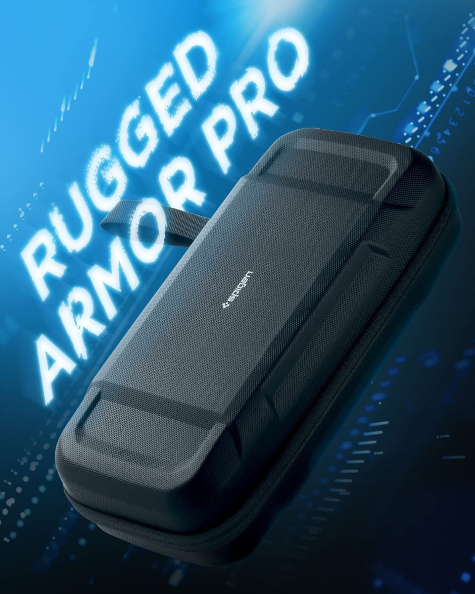 Spigen Rugged Armor Pro Valve Steam Deck Opberghoes Zwart afbeelding 9