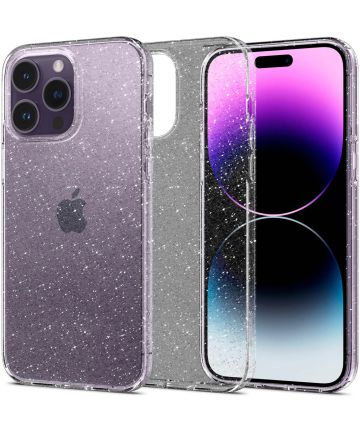 Spigen Liquid Crystal Apple iPhone 14 Pro Hoesje Glitter Hoesjes