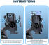 Essager Universele Telefoonhouder Auto Dashboard/Raam Zuignap Zwart afbeelding 5