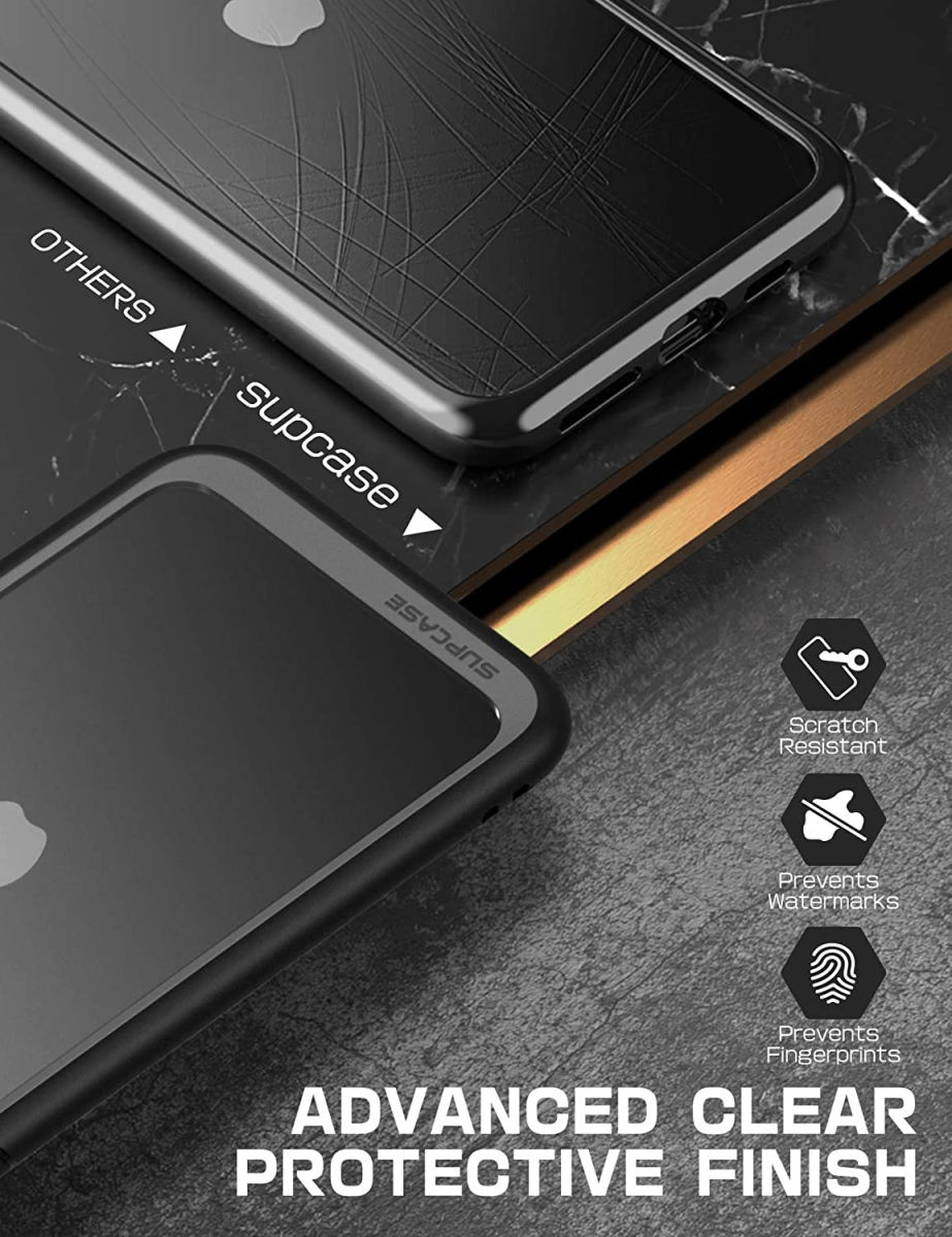 SUPCASE UB Style iPhone SE 2020/2022/8/7 Hoesje Back Cover Zwart afbeelding 5