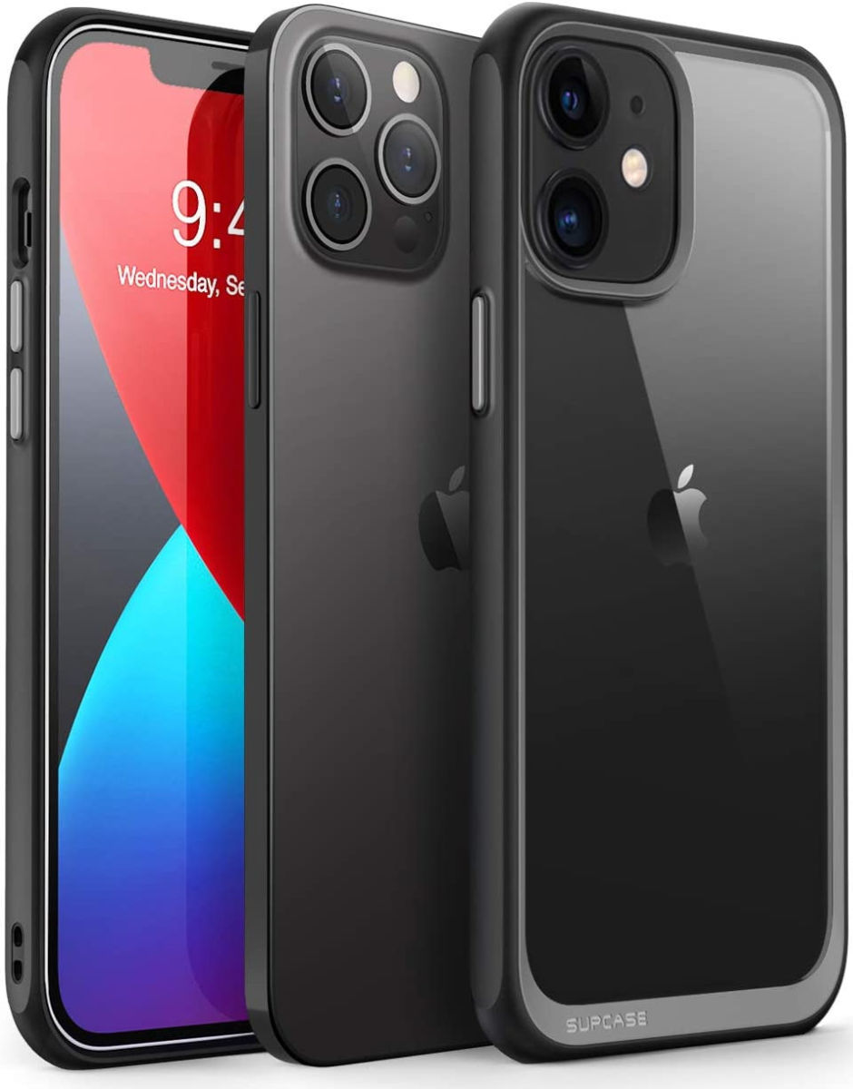 SUPCASE UB Style Apple iPhone 12/12 Pro Hoesje Back Cover Zwart afbeelding 11