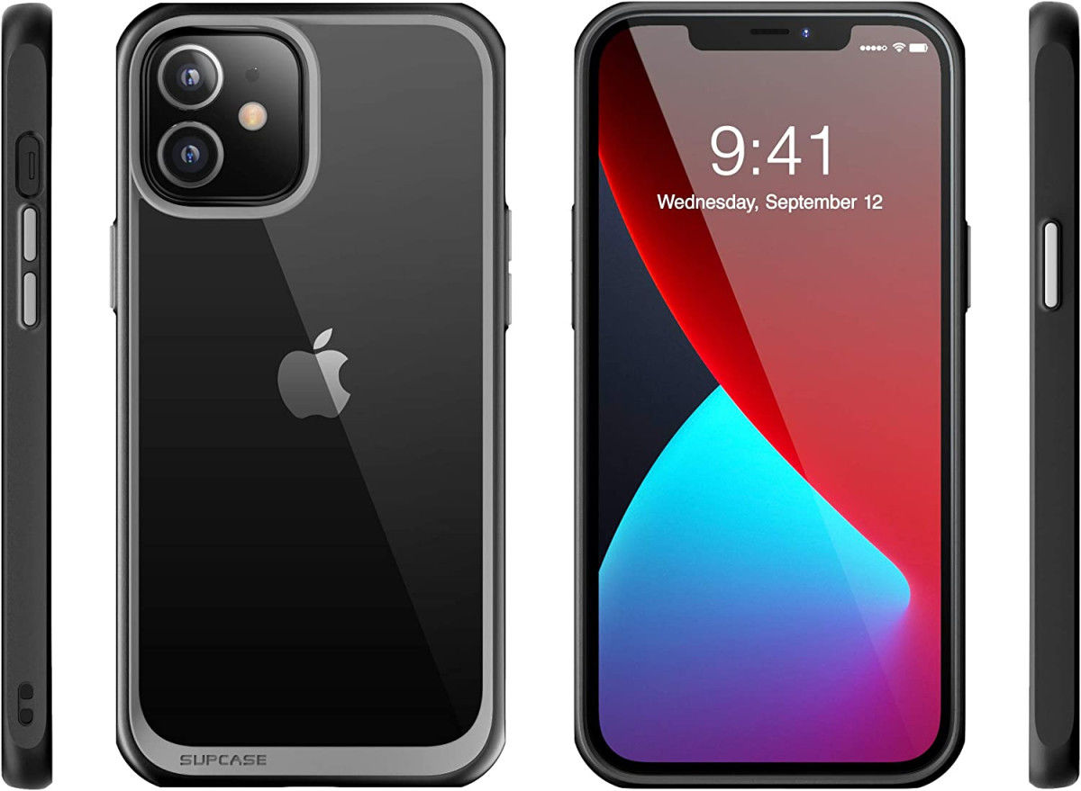 SUPCASE UB Style Apple iPhone 12/12 Pro Hoesje Back Cover Zwart afbeelding 10