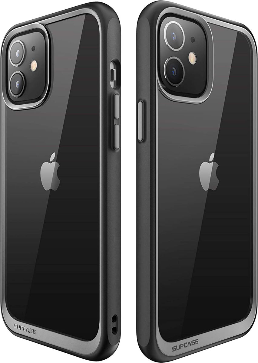 SUPCASE UB Style Apple iPhone 12/12 Pro Hoesje Back Cover Zwart afbeelding 2
