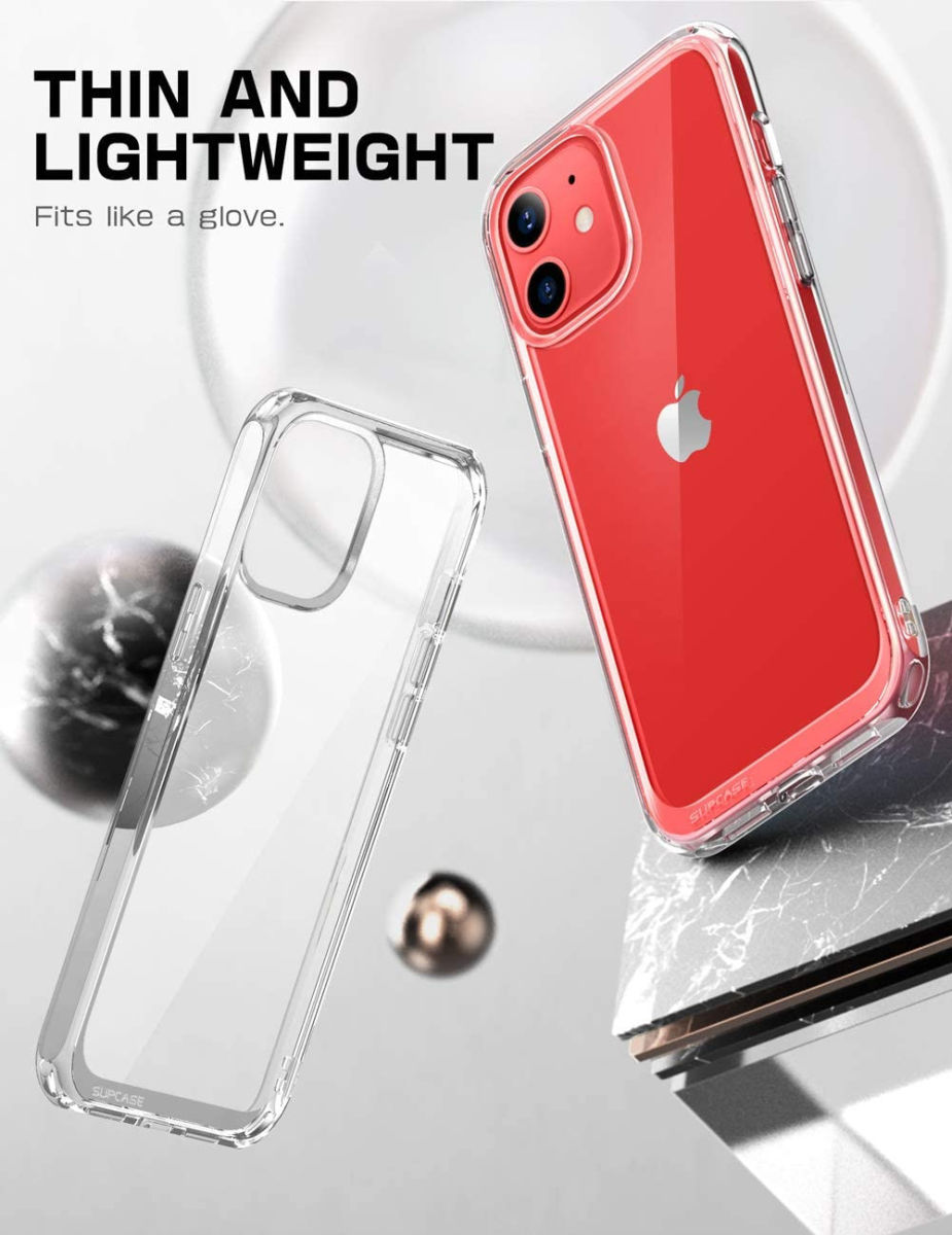 SUPCASE UB Style Apple iPhone 12/12 Pro Hoesje Back Cover Transparant afbeelding 5