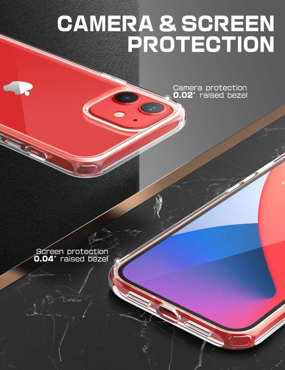 SUPCASE UB Style Apple iPhone 12/12 Pro Hoesje Back Cover Transparant afbeelding 6