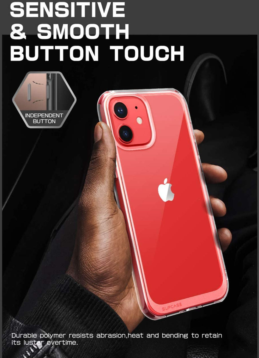 SUPCASE UB Style Apple iPhone 12/12 Pro Hoesje Back Cover Transparant afbeelding 8