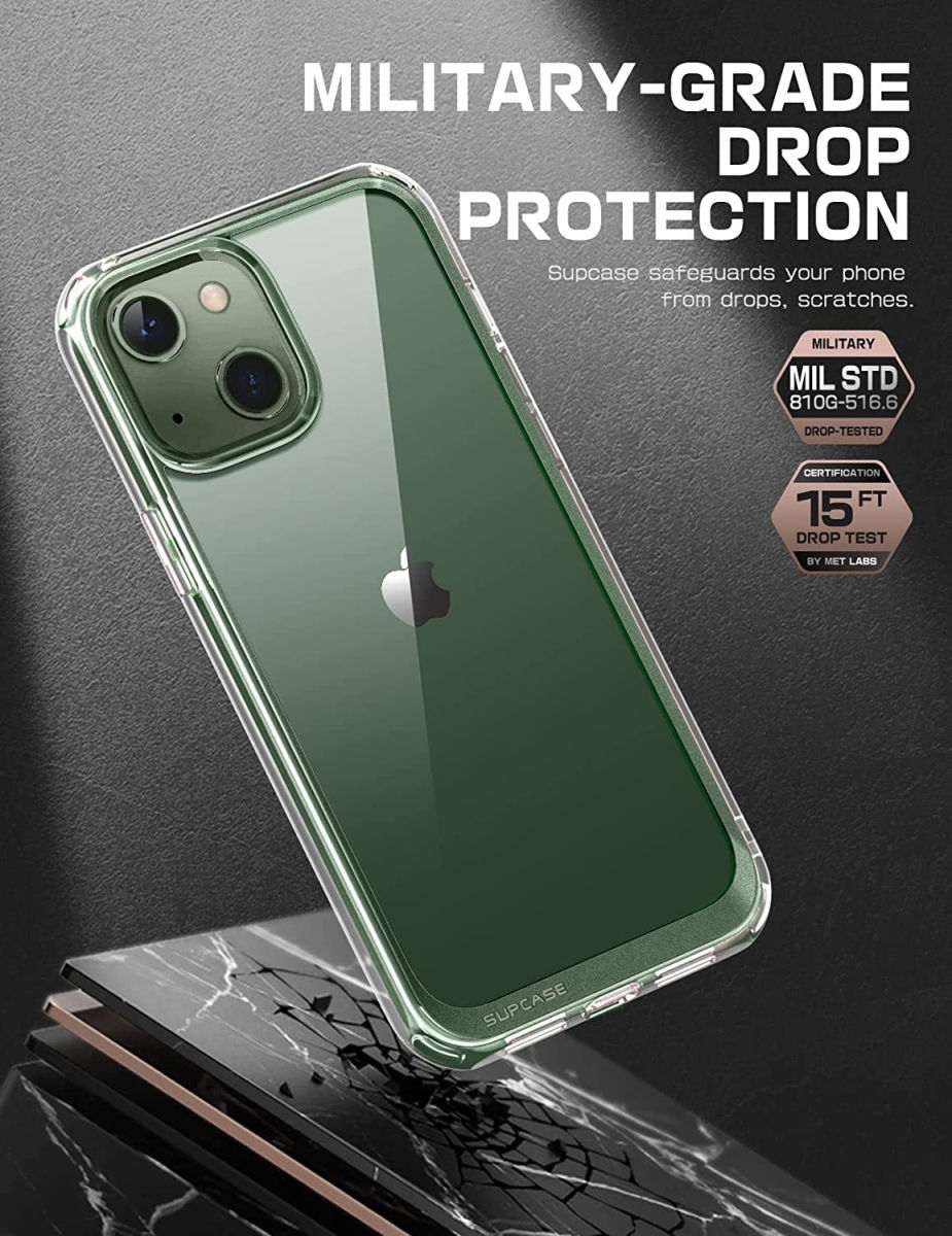 SUPCASE UB Style Apple iPhone 13 Hoesje Back Cover Transparant afbeelding 4