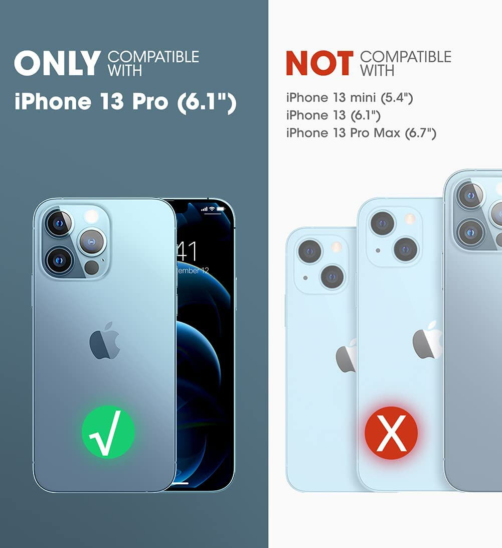 SUPCASE UB Style Apple iPhone 13 Pro Hoesje Back Cover Clear afbeelding 10