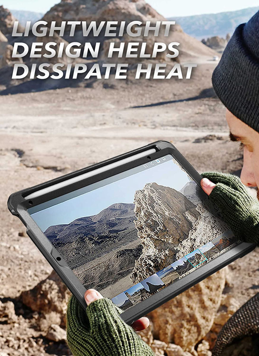 SUPCASE UB Pro Apple iPad Mini 7 / 6 Hoes Full Protect met Kickstand Zwart afbeelding 7