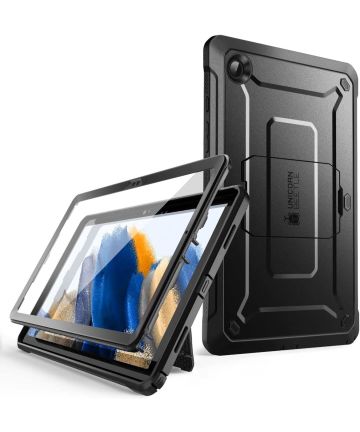 SUPCASE UB Pro Samsung Galaxy Tab A8 Hoes Full Protect Kickstand Zwart Hoesjes
