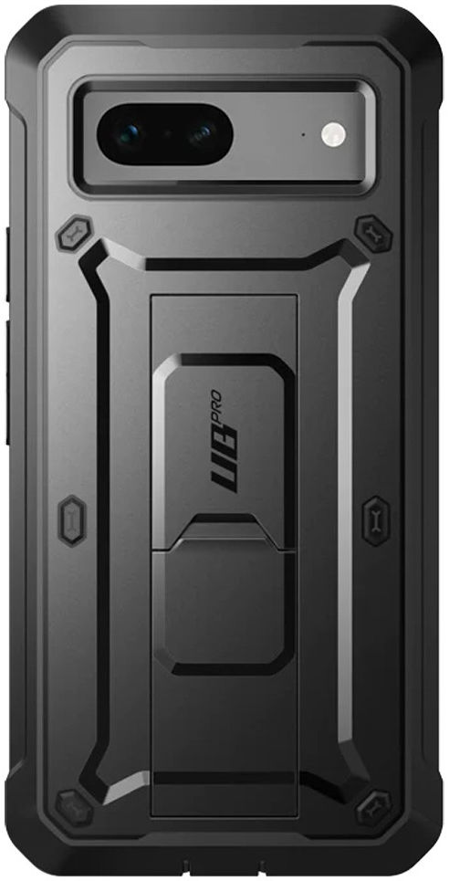 SUPCASE UB Pro Google Pixel 7 Hoesje Full Protect met Kickstand Zwart afbeelding 2