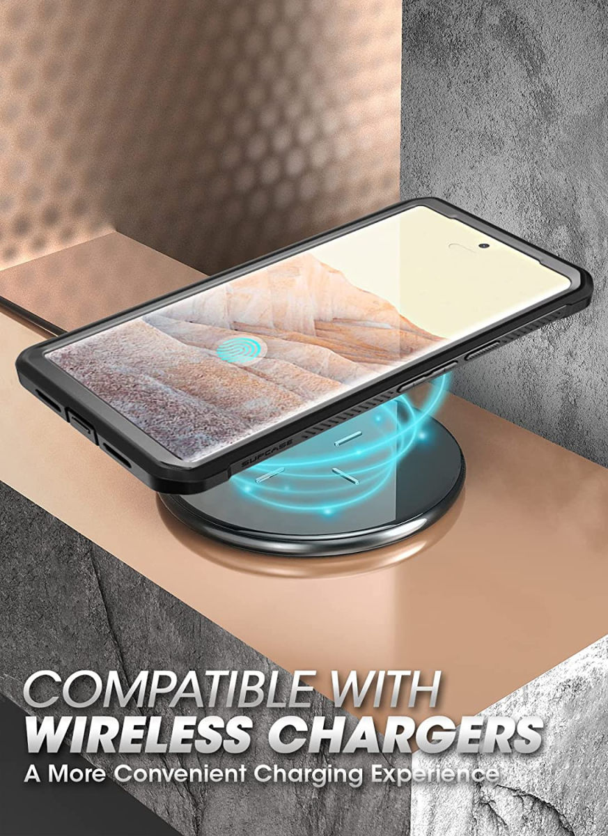 SUPCASE UB Pro Google Pixel 7 Hoesje Full Protect met Kickstand Zwart afbeelding 7
