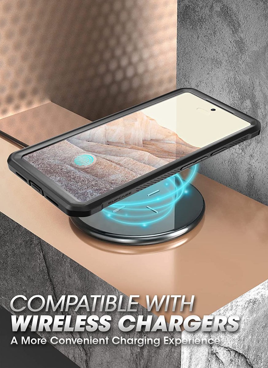 SUPCASE UB Pro Google Pixel 7 Pro Hoesje Full Protect Kickstand Zwart afbeelding 7